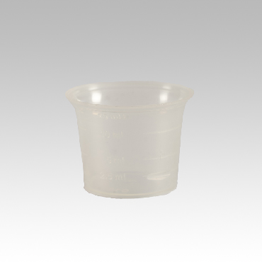 15ml 25mm bell plastic measuring cup